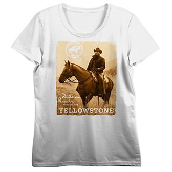 Juniors' Yellowstone Rip Wheeler Graphic Tee