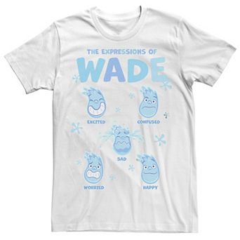 Disney / Pixar's Elemental Men's The Expressions Of Wade Graphic Tee