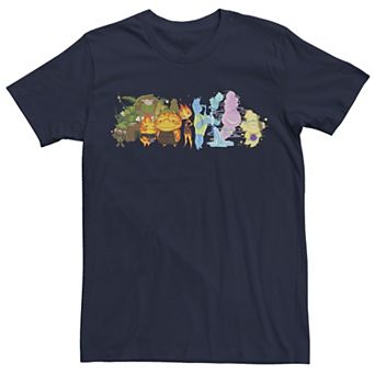 Disney / Pixar's Elemental Men's Characters Group Photo Graphic Tee