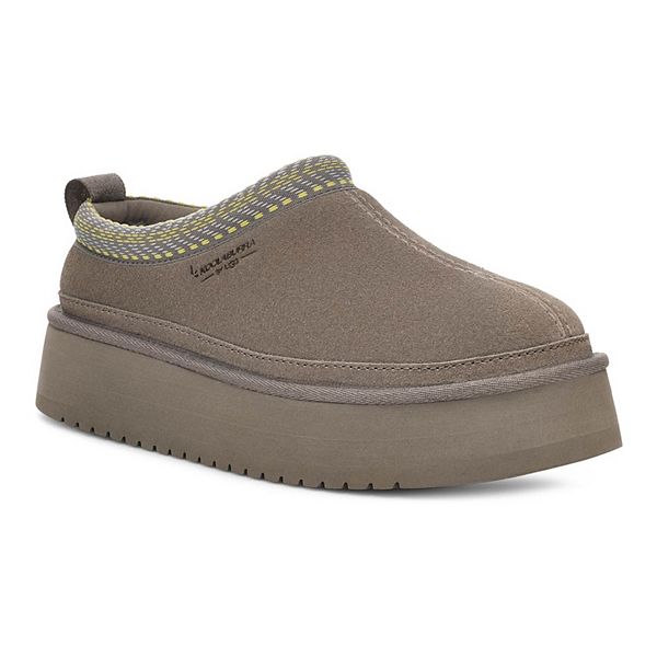 Koolaburra by UGG Women's Burree Platform Slippers - Gray (10)