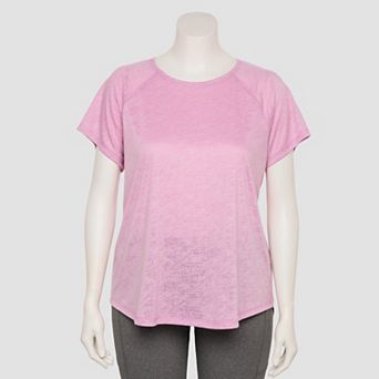 Plus Size Tek Gear® Adaptive Core Raglan Tee
