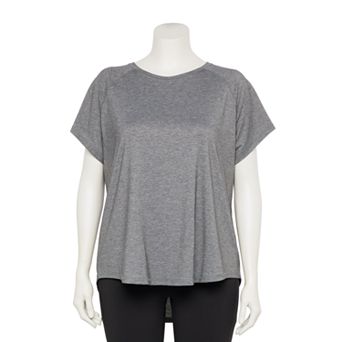 Plus Size Tek Gear® Adaptive Core Raglan Tee