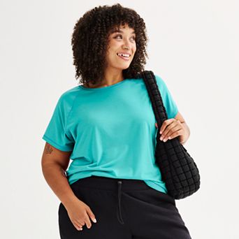 Plus Size Tek Gear® Adaptive Core Raglan Tee