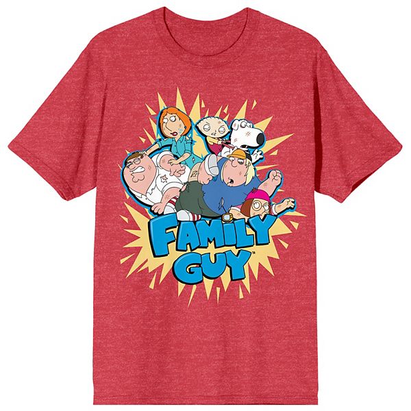 Juniors' Family Guy Character Art Graphic Tee