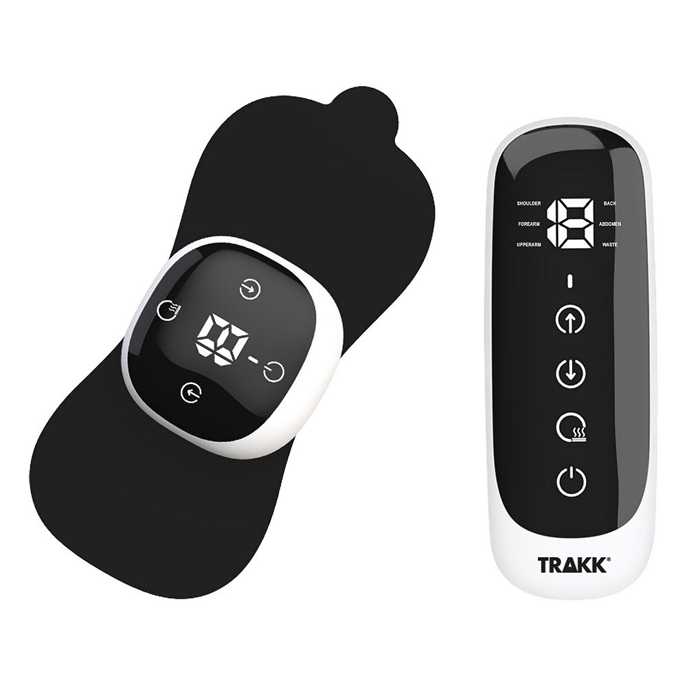 trojan vibrating pulse walmart TRAKK EMS Massage with Remote, Black