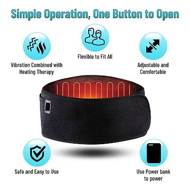 TRAKK Heating Pad for Back & Stomach