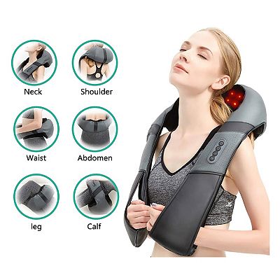 TRAKK Back and Neck Massager With Heat