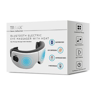 TRAKK Bluetooth Eye Massager with Heat & Vibration