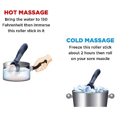 TRAKK Cryosphere Cold Massage Therapy Roller