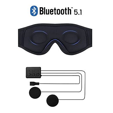 TRAKK 3-in-1 Headphones & Bluetooth Sleep Mask