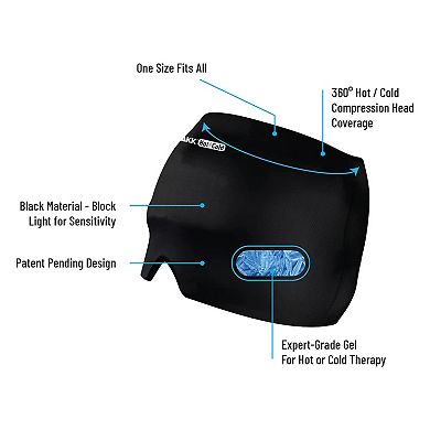TRAKK Hot/Cold Compress Headache Cap