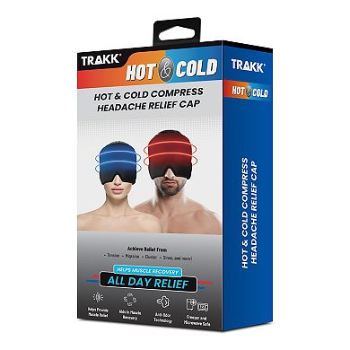 TRAKK Hot/Cold Compress Headache Cap
