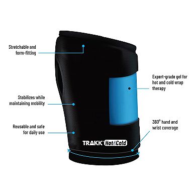 TRAKK Hot/Cold Wrist Pack Hand Injuries
