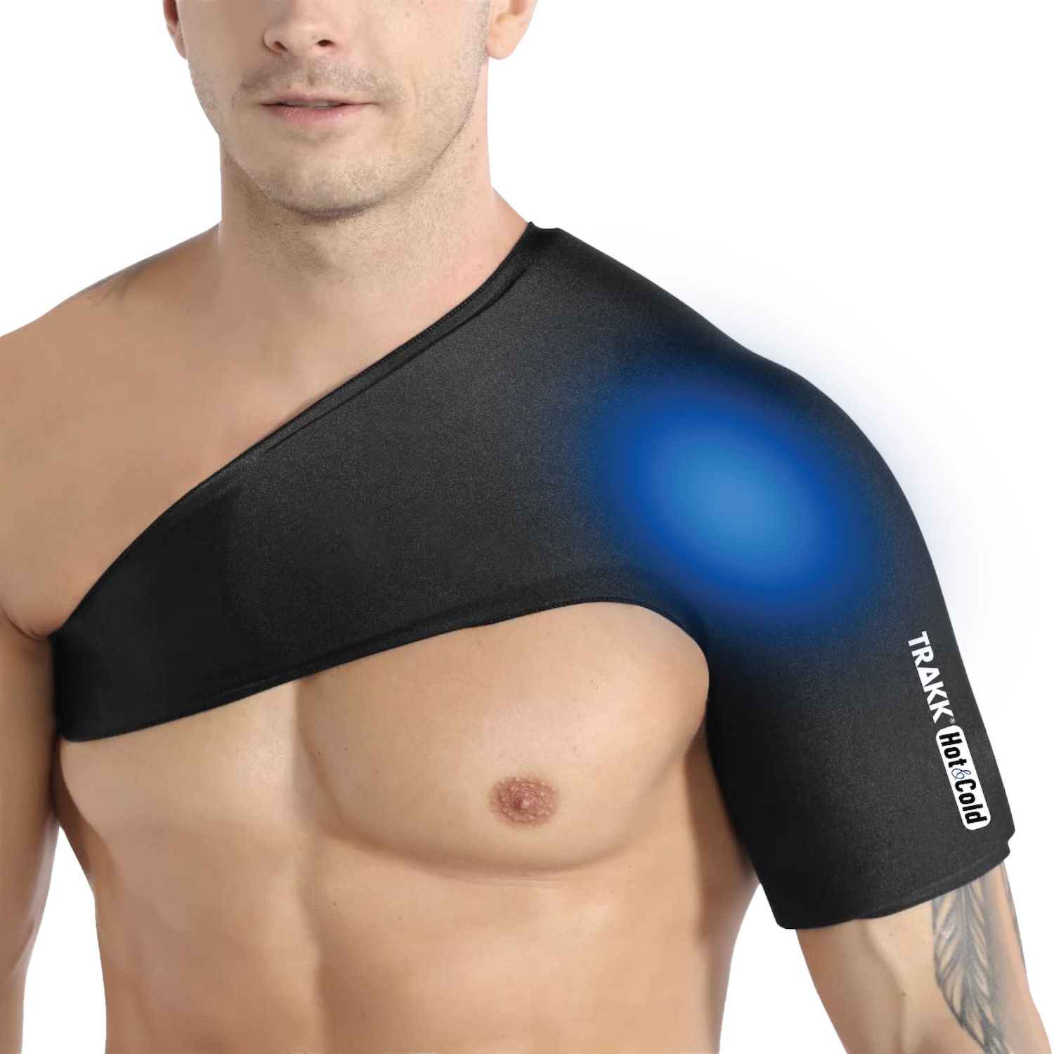 Pursonic Portable Neck & Shoulder Adjustable Massaging Wrap - Grey