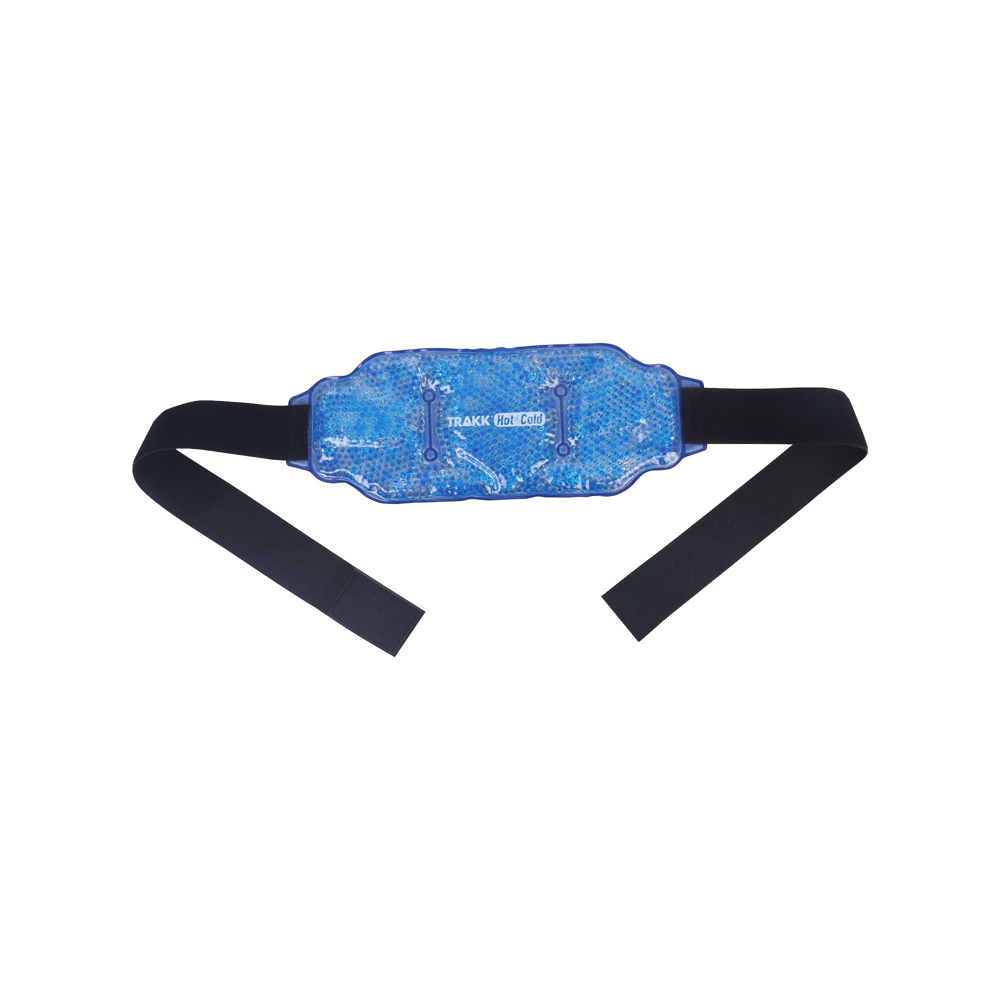 TRAKK Reusable Hot/Cold Pack For Lower Back Pain, Black
