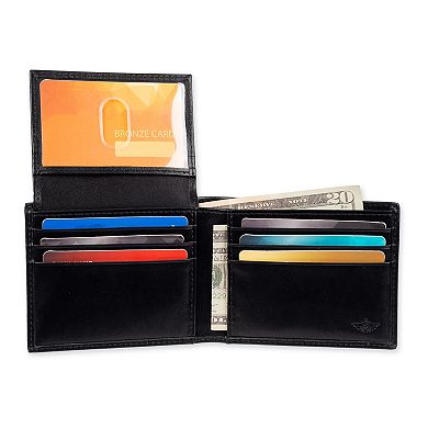 Men's Dockers® RFID-Blocking Bifold Passcase Wallet and Money Clip Gift Set