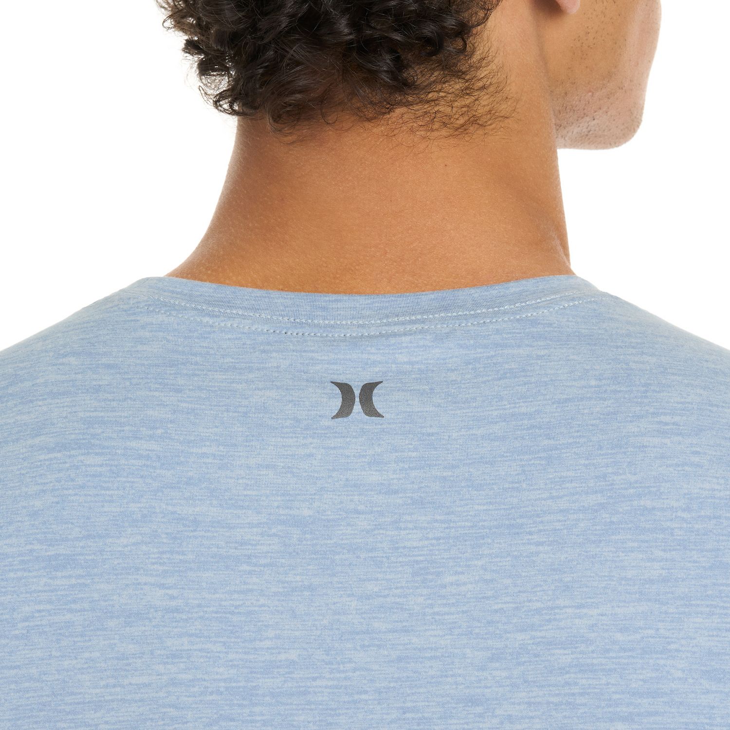 Hurley Activewear Exist Slash Logo Graphic T-Shirt in Black for Men