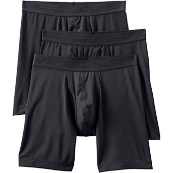 Men's Lands' End Flex Performance Boxer Brief - 3 Pack
