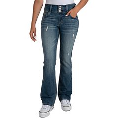 Denver Hayes Women's Curvy Mid Rise Bootcut Jeans - Medium Indigo