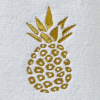 SKL Home 2-Piece Gilded Pineapple Hand Towel Set