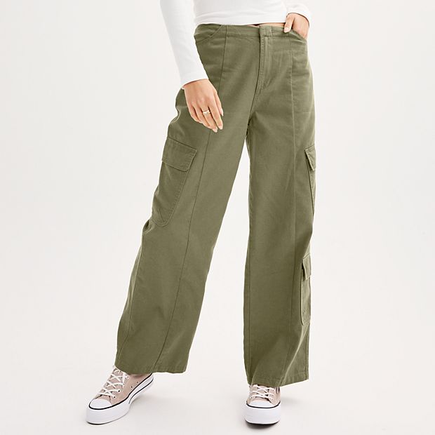 Juniors' Tinseltown Invisible Waistband Cargo Pants