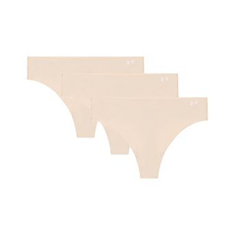 Women's Under Armour 3-pack Pure Stretch No-Show Thong Panty
