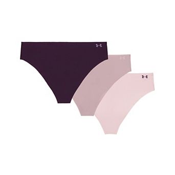 Women's Under Armour 3-pack Pure Stretch No-Show Thong Panty