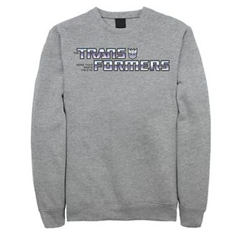 Men's Transformers Decepticons Logo Title Graphic Fleece
