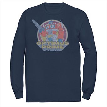 Men's Transformers Optimus Prime Badge Graphic Tee