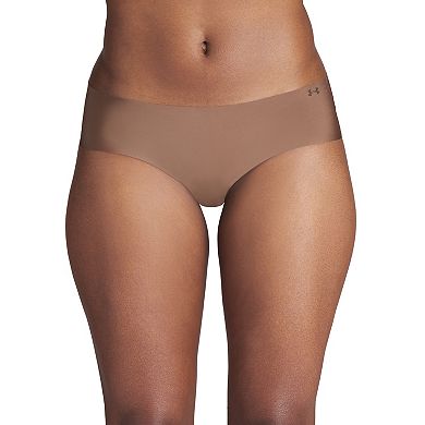 Women's Under Armour 3-pack Pure Stretch No-Show Hipster Panty