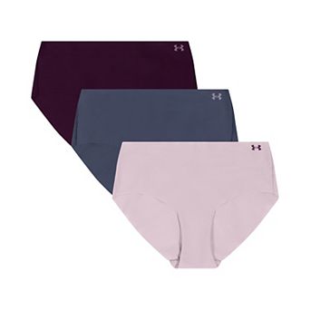 Women's Under Armour 3-pack Pure Stretch No-Show Hipster Panty