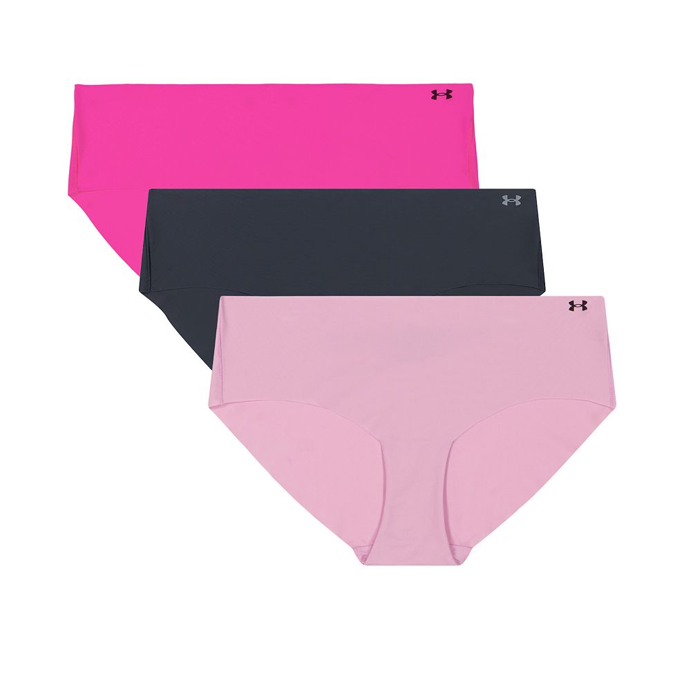 (取寄) アンダーアーマー レディース シームレス トング - 3 PK ソリッド Under Armour women Seamless Thong - 3 PK Solid Rebel Pink 6505420_Pink_Multi?wid=1000&