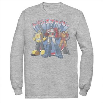 Men's Transformers Autobots Trio Kanji Sign Graphic Tee