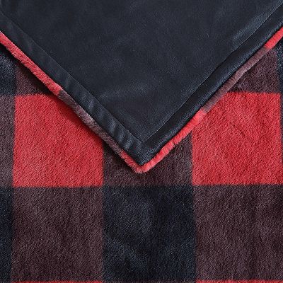 Eddie Bauer Throw Blanket Coperta in Pile Sherpa, Ultra Morbida e