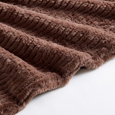 Eddie Bauer Corduroy Stripe Throw Blanket