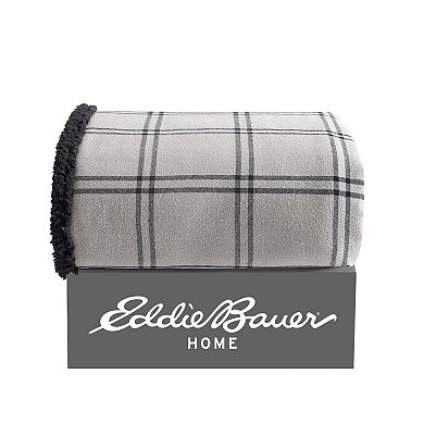 Eddie Bauer Kettle Falls Plaid Throw Blanket