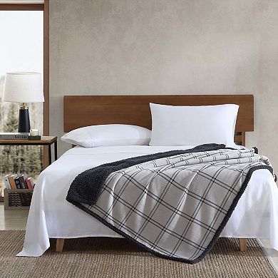 Eddie Bauer Kettle Falls Plaid Throw Blanket