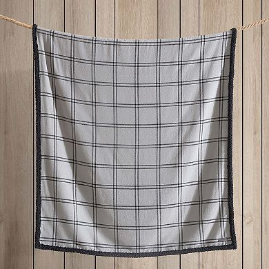 Eddie Bauer Kettle Falls Plaid Throw Blanket