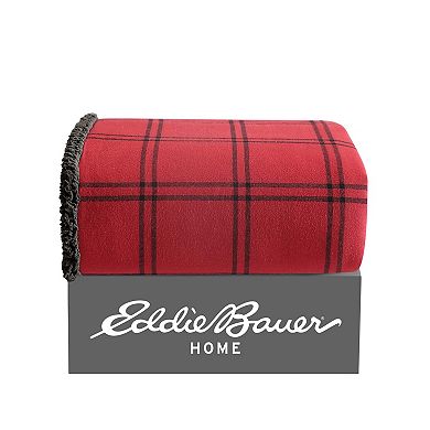 Eddie Bauer Kettle Falls Plaid Throw Blanket