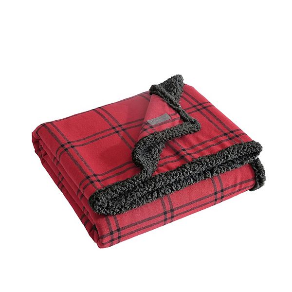 Eddie Bauer Kettle Falls Plaid Throw Blanket