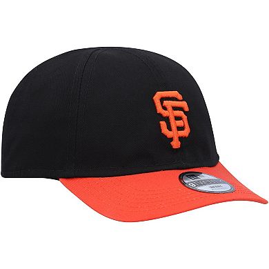Infant New Era Black San Francisco Giants Team Color My First 9TWENTY Flex Hat