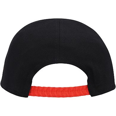 Infant New Era Black San Francisco Giants Team Color My First 9TWENTY Flex Hat