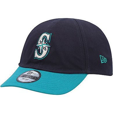 Infant New Era Navy Seattle Mariners Team Color My First 9TWENTY Flex Hat