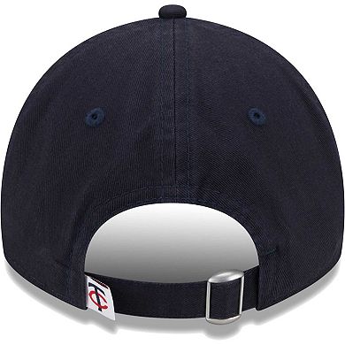 Toddler New Era Navy Minnesota Twins Team 9TWENTY Adjustable Hat