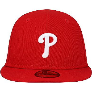 Infant New Era Red Philadelphia Phillies My First 59FIFTY Fitted Hat