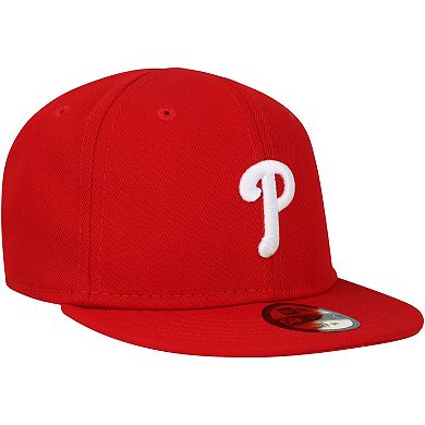 Infant New Era Red Philadelphia Phillies My First 59FIFTY Fitted Hat