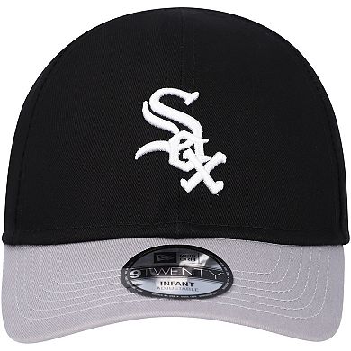 Infant New Era Black Chicago White Sox Team Color My First 9TWENTY Flex Hat