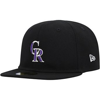 Infant New Era Black Colorado Rockies My First 59FIFTY Fitted Hat