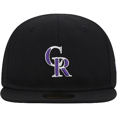 Infant New Era Black Colorado Rockies My First 59FIFTY Fitted Hat