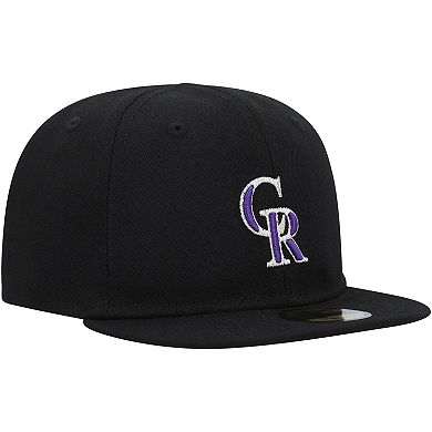 Infant New Era Black Colorado Rockies My First 59FIFTY Fitted Hat
